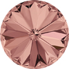 1 Stk. Swarovski Rivoli 1122 SS 39 (8mm) Blush Rose Foiled